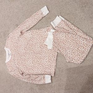 Super Soft cheetah print PJs